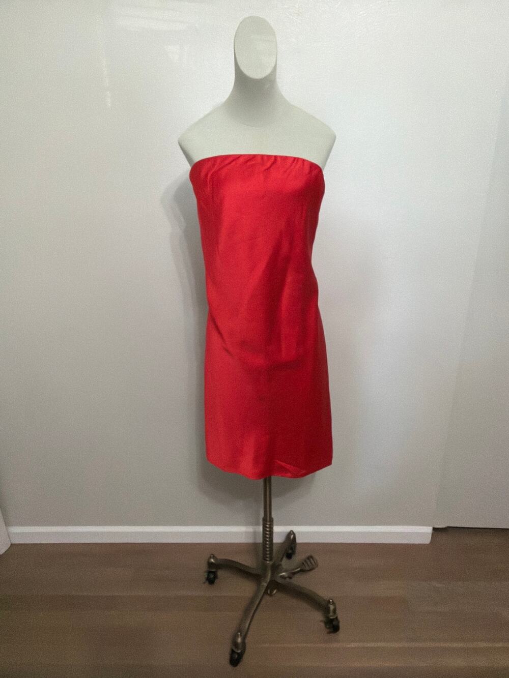 Show Me Your Mumu Taylor Tube strapless dress in red. Sz XXL
